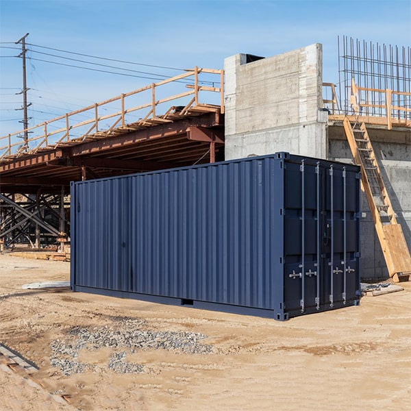 our construction site storage containers can be customized to fit your specific needs
